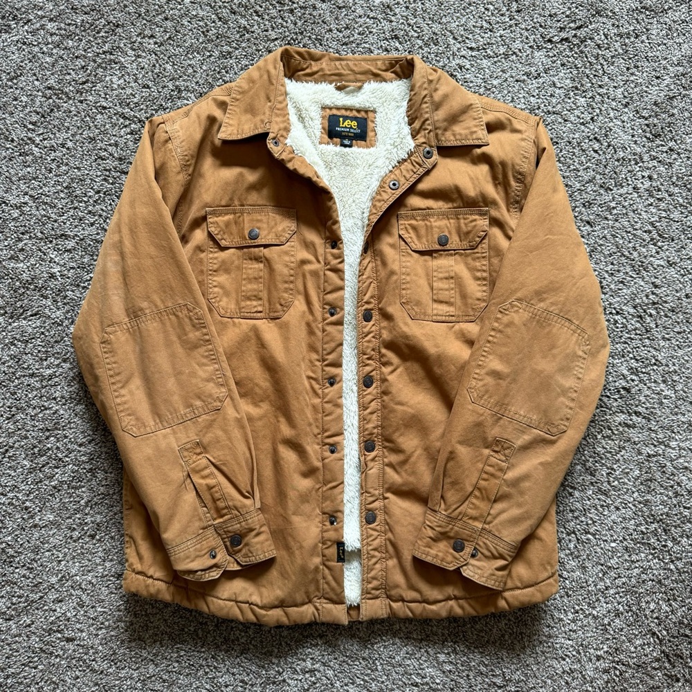 Lee Sherpa Lined Jacket
